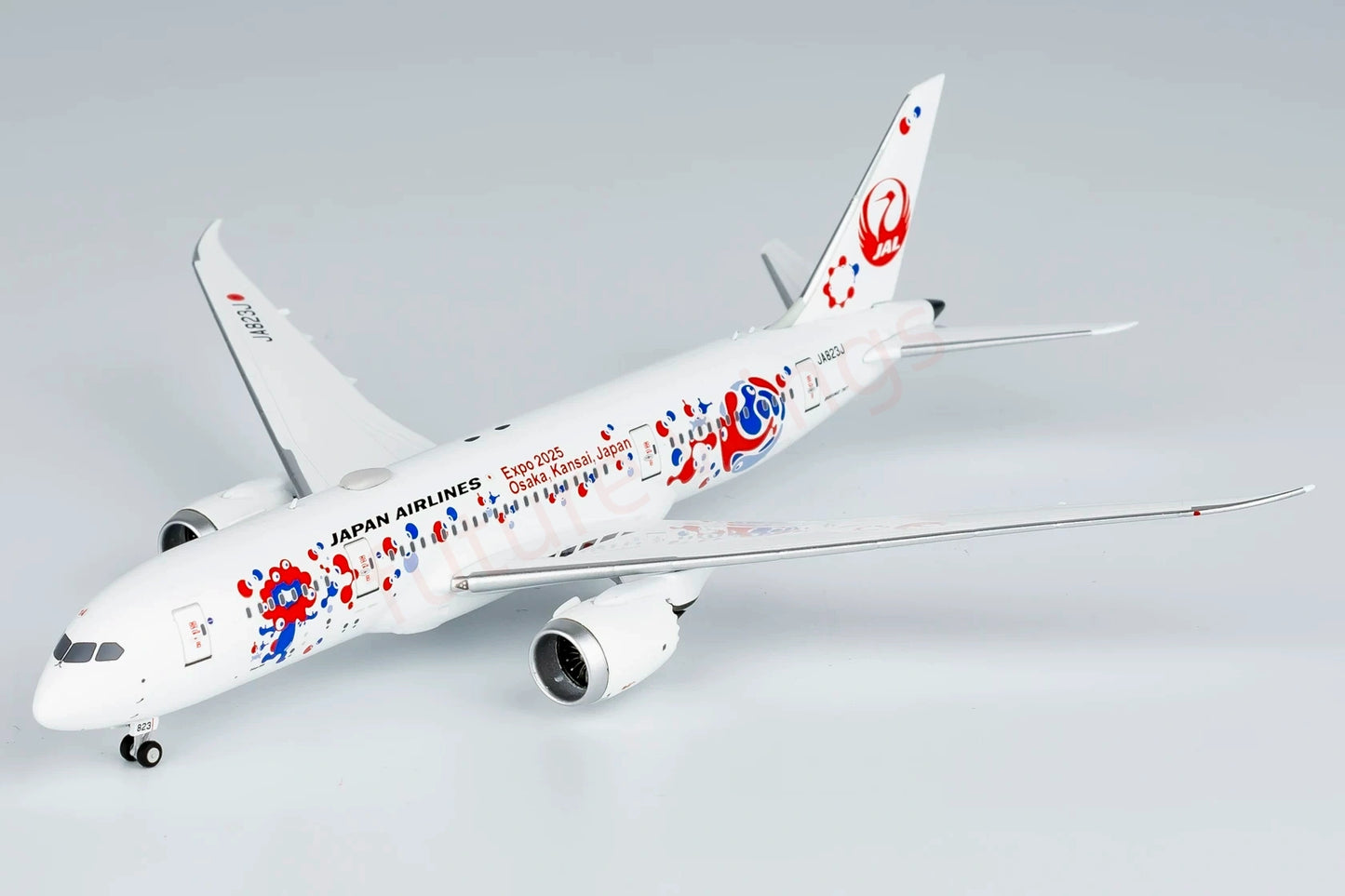 1:400 NG Models NG59030 Japan Airlines B787-8 JA823J Aircraft Model Free Tractor+Stand
