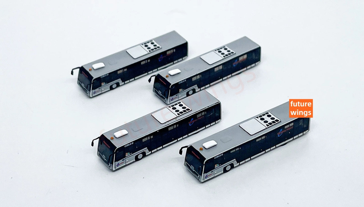 1:400 Fantasy Wings GSE Airport Passenger Cobus3000 Hamburg Airport 4in1 Set