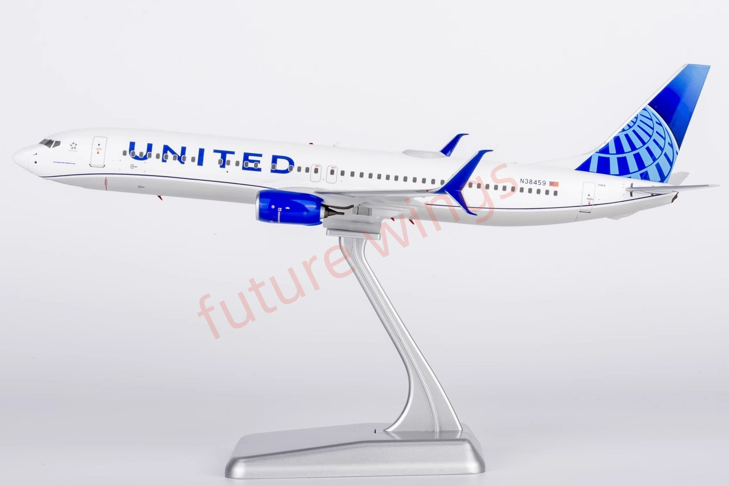 1:200 NG Models NG09002 United Airlines B737-900ER N38459 Aircraft Model With Stand
