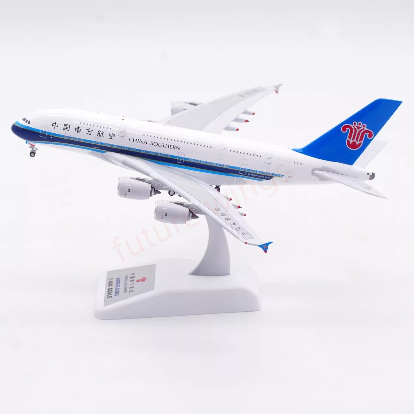 1:400 Aviation400 China Southern Airlines A380 B-6136/B-6137/B-6138/B-6139B-6140 Aircraft Model Free Tractor+Stand
