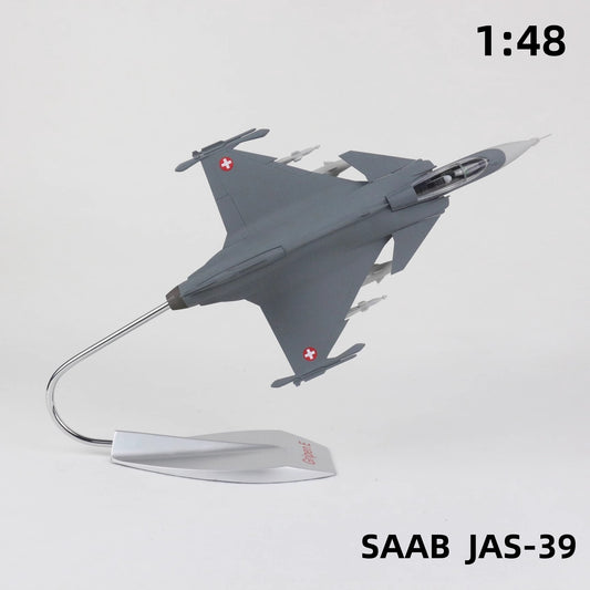 1:48 YRD Model SAAB JAS-39 Gripen Flighter Model With Stand