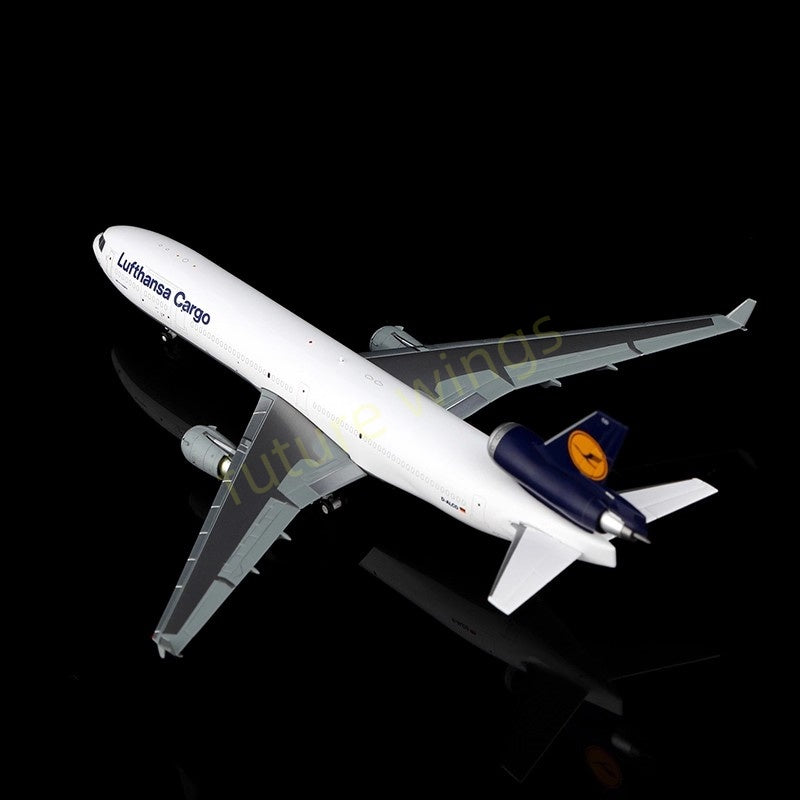 1:400 YY Wings Lufthansa Cargo MD-11 D-ALCD "Old Livery"Aircraft Model+Free Tractor