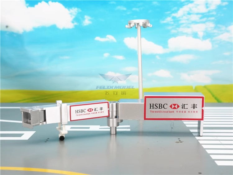 1:400 Newspeed HSBC Airlines Gangways Set(4xPassenger Bridge+4xFlood Light)