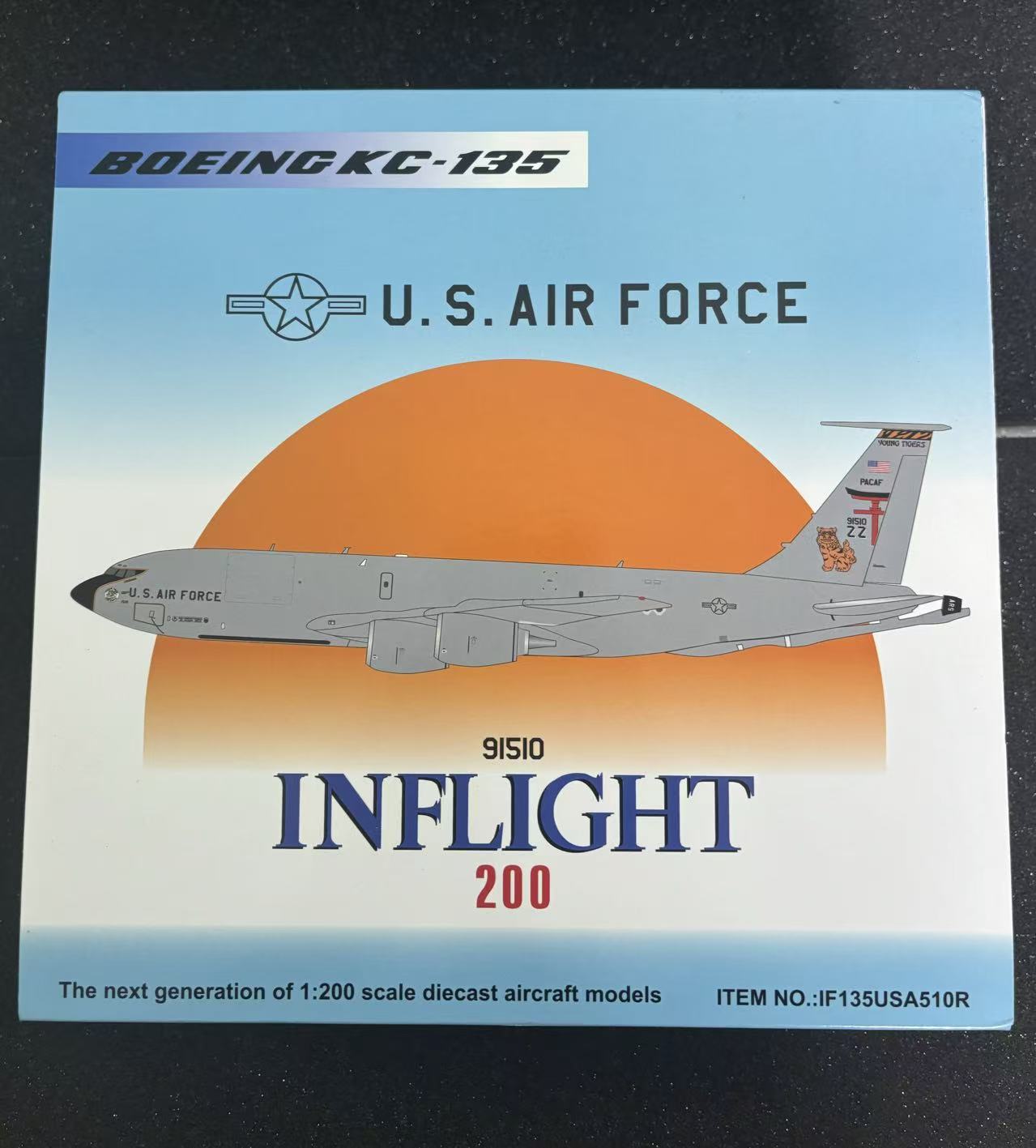 1:200 InFlight200 USAF Boeing KC-135 91510 Diecast Aircraft Model