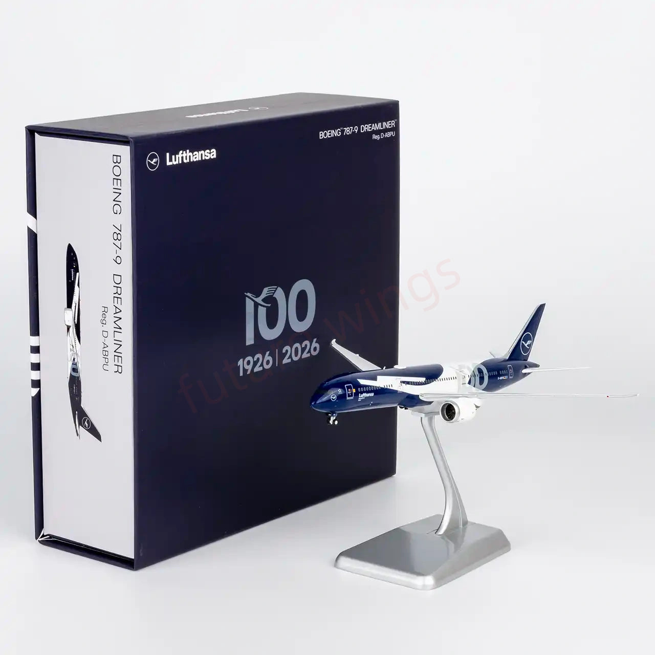 1:400 NG Models NG55154 Lufthansa B787-9 D-ABPU “100years” "Luxury Package"Aircraft Model+Free Tractor