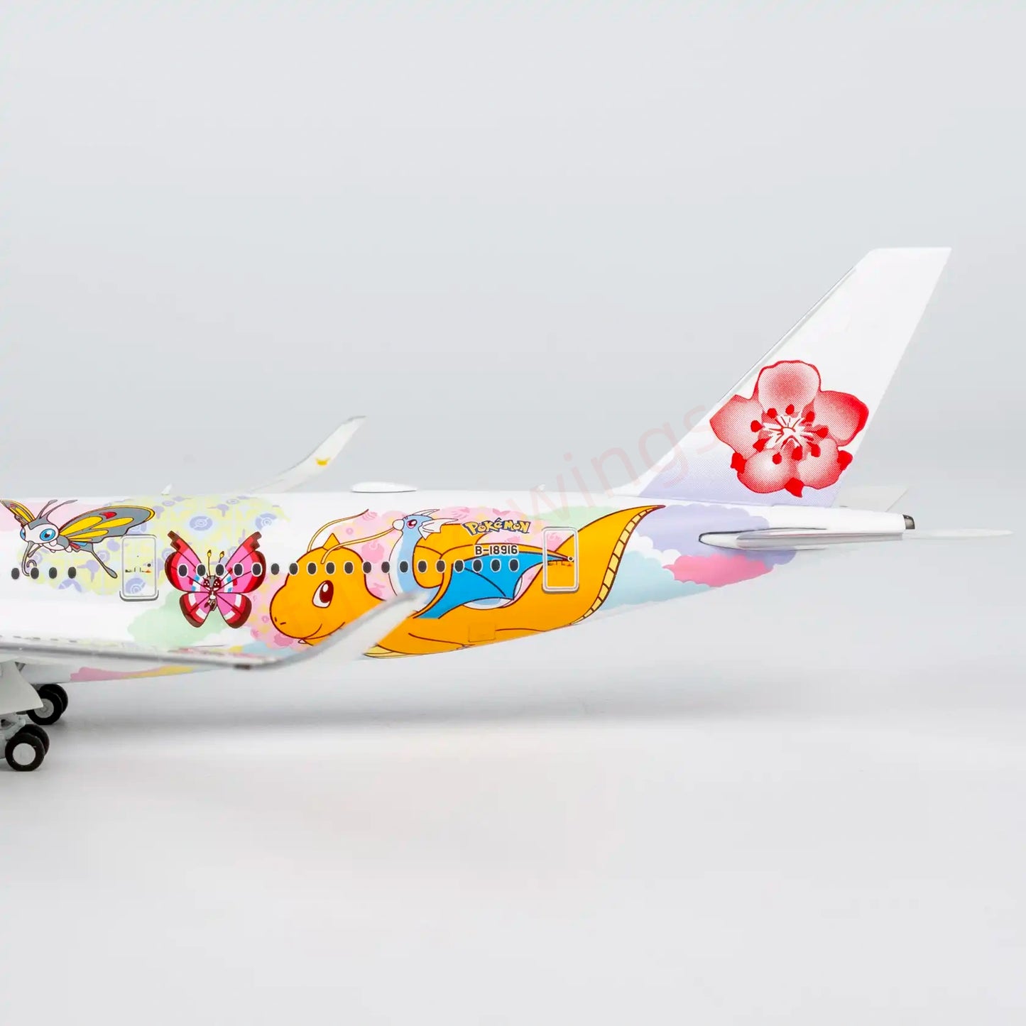 1:400 NG Models NG39134 China Airlines A350-900 B-18916 Aircraft Model+Free Tractor