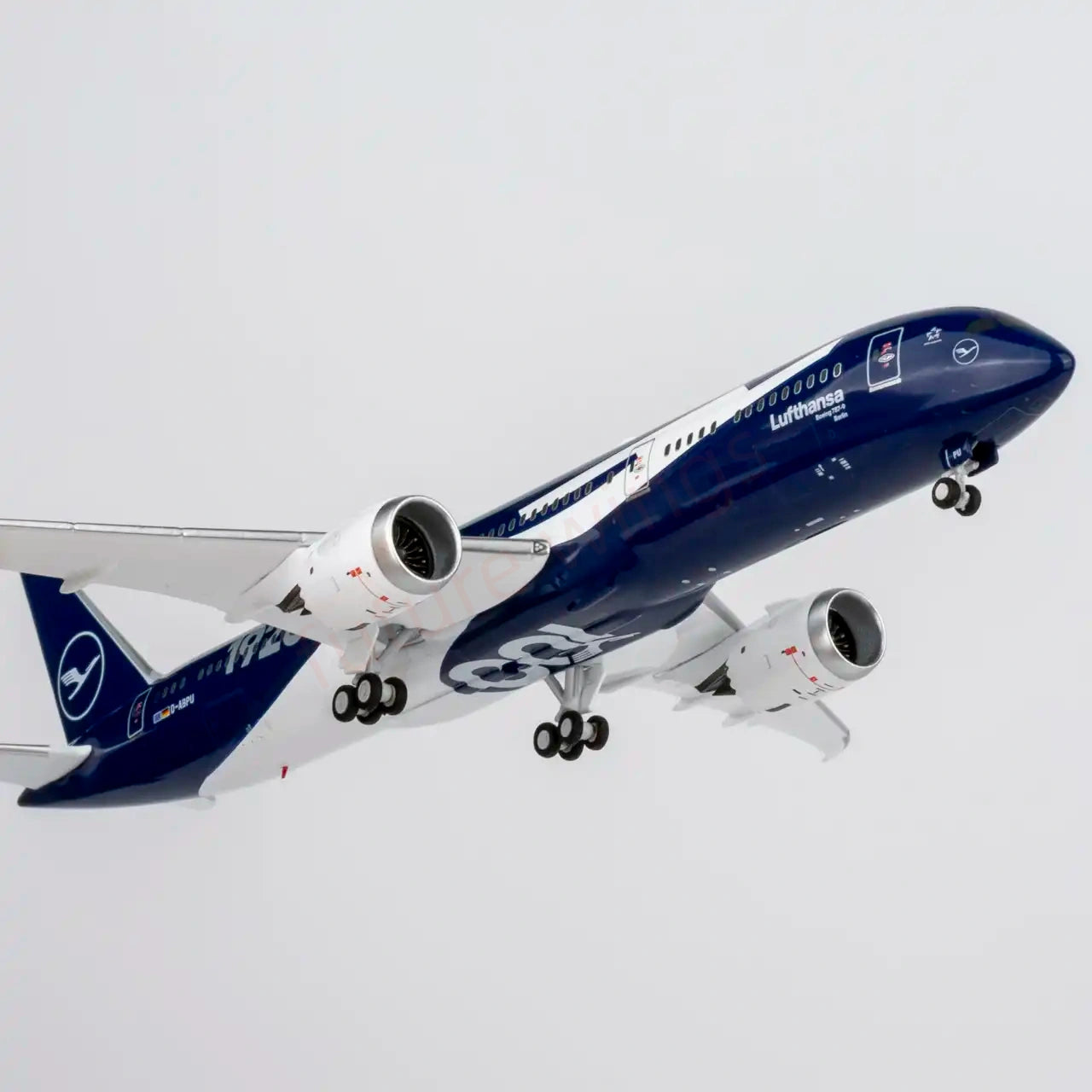 1:400 NG Models NG55154 Lufthansa B787-9 D-ABPU “100years” "Luxury Package"Aircraft Model+Free Tractor