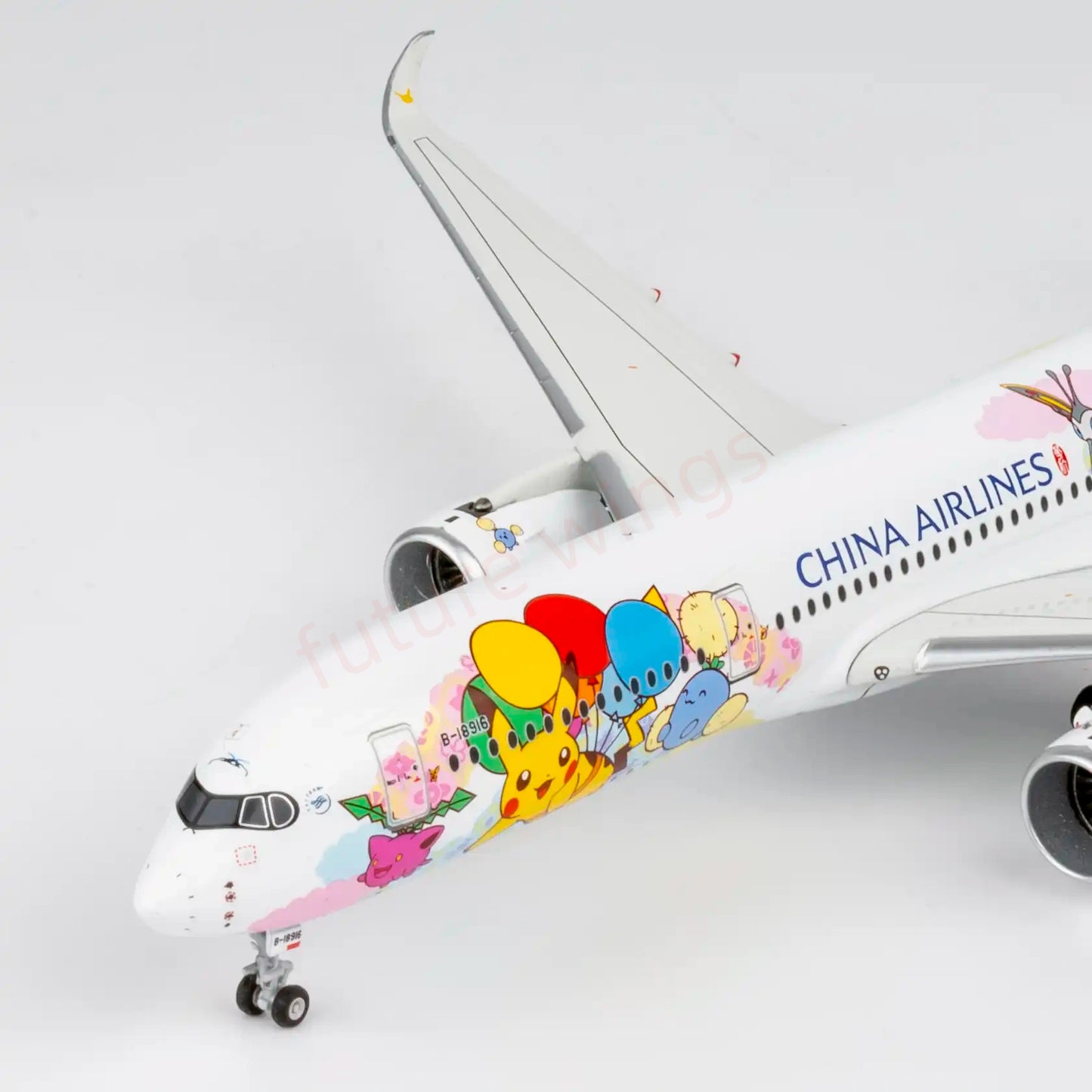 1:400 NG Models NG39134 China Airlines A350-900 B-18916 Aircraft Model+Free Tractor