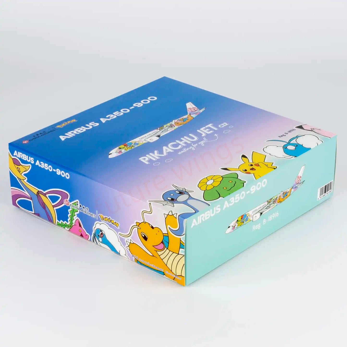 1:400 NG Models NG39134 China Airlines A350-900 B-18916 Aircraft Model+Free Tractor