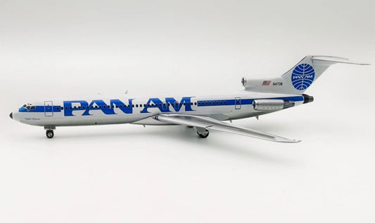 1:200 InFlight200 Pan AM B727-200 N4738 Aircraft Model With Stand