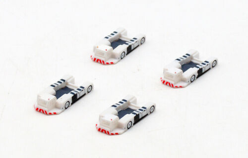 1:400 Airport GSE Aviation Aircraft Tug Tractor 4PCS Set